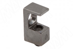 Полкодержатель для стекл полок 8мм под саморез, черный никель GRACE 1 61210 10 YQ