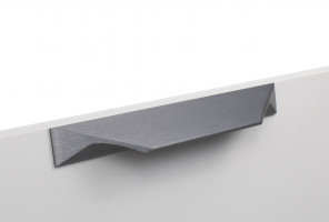 RS157BGR.3/96 Брашированный серый Ручка RICK