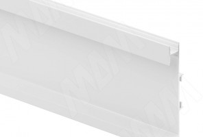 Универсальная профиль-ручка GOLIGHT для сред.ящика, под 3 светод.ленты, бел.мат.краска L-4100мм.GL3.5475.4100.WHMPR(без рассеи.)