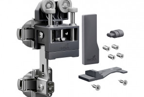 9339479 Комплект фурнитуры WingLine L 2024, light, с самозакрыванием, антрацит, левый