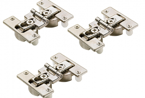 9278742 Комплект 3 средних петель для складных дверей, с регулировкой оси вращения, под прикручивание