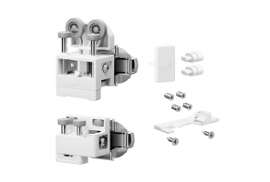 9339367 Комплект фурнитуры WingLine L 2024, medium, с самозакрыванием, белый, правый