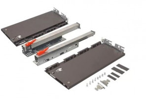 САМЕТ Ящик FLOWBOX H192 PUSH OPEN с довод. 400 Антрацит, 127.168.136.40.776 инд. упаковка