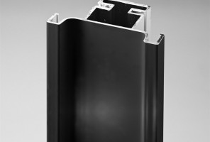 Профиль GOLA алюм. вертикальный С-образный, Черный, под 16мм, 3000 мм REHAU