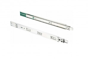 Направляющие шариковые с ДОВОДЧИКОМ Versalite PLUS+ полн. выдв., нагр 40 кг.   PK-L-H45-350-B   GTV