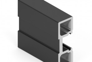 АРИСТО Профиль вертикальный Twelve, 2700, черный   AS0819