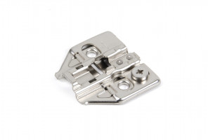 Монтажная планка H8012 BASE S для петель EVO с эксцентриком, H=2мм   BOYARD