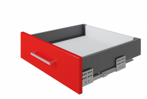 Ящик СТАРТ с ПРЯМЫМИ боковинами Графит SB18GRPH.1/300, выс. стенки 86мм
