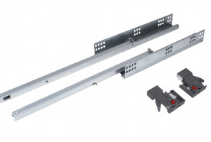 Направляющие СКРЫТОГО монтажа push-to-open частичн.выдв. DB8786Zn/450
