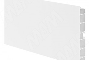 Цоколь пластиковый (высота 150, длина 4000 мм), белый 15.4801R 4M