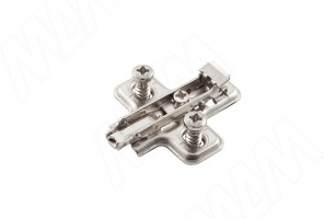 Монтажная планка Salice под евровинты, 0мм  BAVGM09F-16