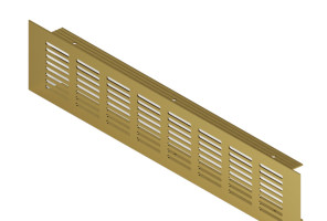 АРИСТО Решетка вентиляционная, 320 мм., золото крац.   GA0858