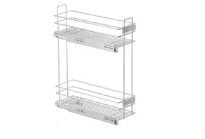 Cargo mini 150мм Квадро GTV + направл. GTV, бок.крепл. Левая, с крепл. к фасаду