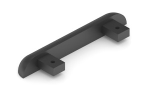 АРИСТО Заглушка нижней двухполозной направляющей, черный   AS0029