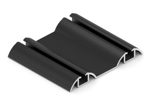 АРИСТО Направляющая двойная нижняя, 5400, венге темный   AS0504