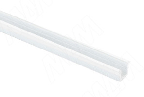 Профиль FМ8 врезной узкий, для ленты с основанием 5мм. белый матовый, 11х7,5мм L-3000 LSP-FM8-ALU-3000-WHM (без рассеивателя)