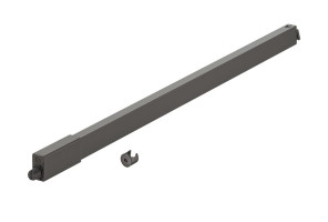 Рейлинги квадратные для ящика Hafele Matrix Box S, антрацит, 450мм   552.51.414