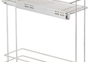 Cargo mini 200мм Квадро GTV + направл. GTV, бок.крепл. Правая, с крепл. к фасаду