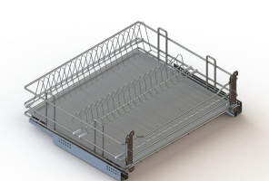 Cargo 900мм Корзина выкатная GTV, хром