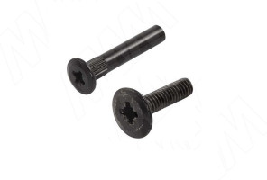 Стяжка межсекционная  M4х27, Черный,  арт.FTS M4x15 FL BL MP+арт.FTN М4х27 FL BL MP