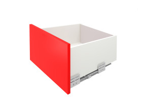 Ящик СТАРТ PUSH+SOFT с прямыми боковинами Белый SB41W.1/500, выс. стенки 199мм