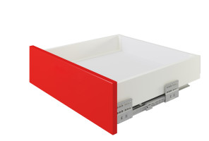 Ящик СТАРТ PUSH+SOFT с прямыми боковинами Белый SB38W.1/500, выс. стенки 86мм