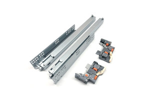 Направляющие скрыт. монт. DTC TS80/450 40кг 3D, 16-19мм, полного выдв. с дов. (TS80450H) 0020781