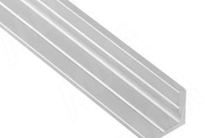 FOLD Направляющая нижняя, серебро анод. (продажа 2 или 4 метра)  PR23FOLDPR