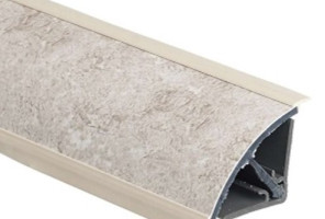 EGGER Плинтус U763 ST16 (3м) Серый перламутровый 3000х25х25