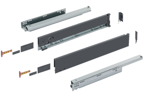 Ящик DTC Dragon-Pro, Push-Open, L=500, H= 95, 40кг, т .серый (HB615004AX, E30) 0024531