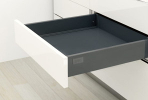 Ящик DTC Dragon-Pro, Soft-Close, L=300, H= 95, 40кг, т .серый (HB013004AX, E30) 0024443