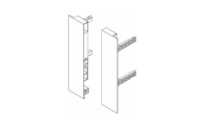 Крепление внутр. ящика h 174 DTC Magic Pro белый (HT13014, E29) 0016645