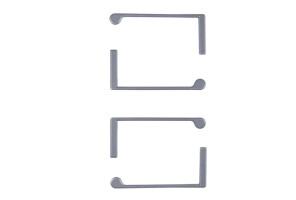 Заглушки RZ101.01GR Серый (2L+2R) BOYARD