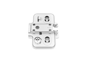 Монтажная планка DTC для петель STYLISH H=4, с эксцентриком и евровинтами (82T42TQ) 0023950