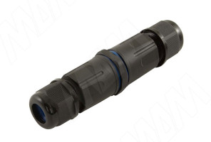 Клемма соединительная в корпусе, 2 порта, разная полярность, IP68 TML-2-2-DP-IP68