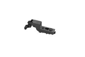 Петля DTC STYLISH 110° для алюм. фасада вкладная с доводчиком черная (C82C678FA A08) 0024022