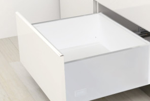 Ящик DTC Dragon-Pro, Soft-Close, L=350, H=209, 40кг, белый (HB0C3504AX, E29) 0024388