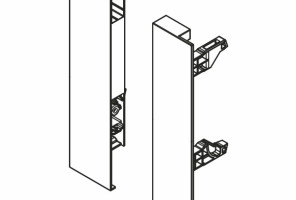 Крепление внутр. ящика DTC Dragon-Pro, H=178, т .серый (TB03012X,H11) 0024434