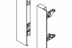 Крепление внутр. ящика DTC Dragon-Pro, H=209, т .серый (TB0С012X,H11) 0024435