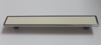 Ручка - скоба FS 137 128 Cr глянцевый/эмаль фарфор 9001 (20 шт.)
