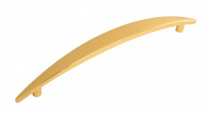 RS014GP. 4/128 (Ручка S1430/128) золото полированное ручка