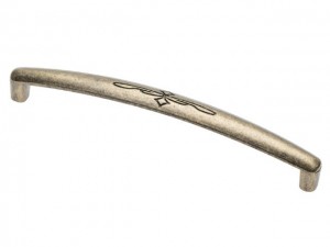 Ручка OLBIA L-128мм, старое золото   UZ-OLBIA-128-04   (30 шт.)