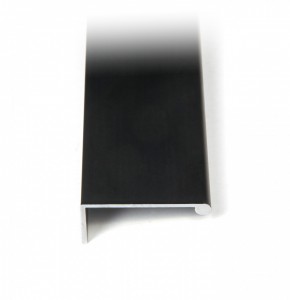 RP001BL.1/000/3000 Черный матовый (Ручка-профиль мебельная AL)