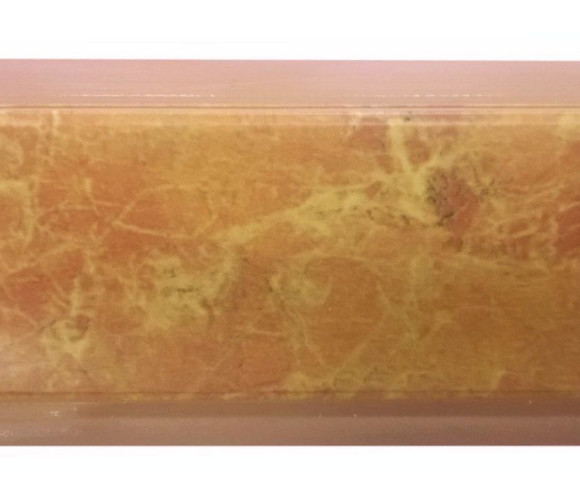 Thermoplast 120 - Плинтус - 141       Янтарь 18*18*3000 (MRK 120-1244)