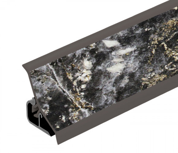 Thermoplast 120 - Плинтус - 706гл.       Королевский опал глянец 18*18*3000 (MRK 120-1283)