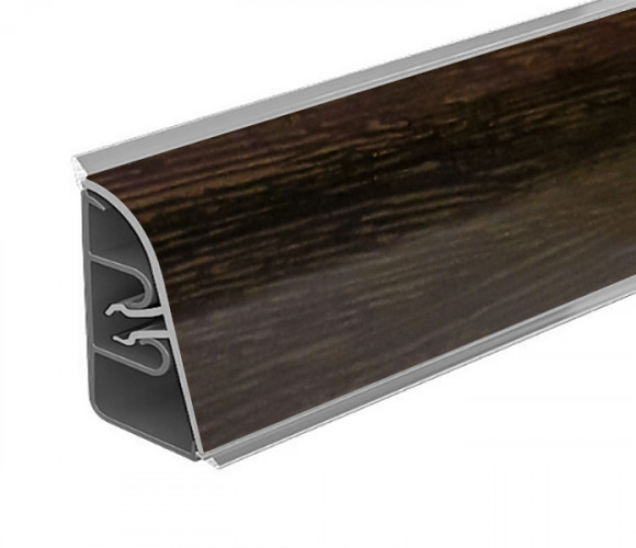Thermoplast 850 - Плинтус - 2017 (4,2)      Венге 37*24*4200 (AP 850-1223)