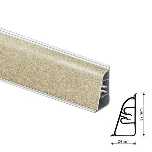 Thermoplast 740 - Плинтус - 7 (4,2)             Песок 37*24*4200 (AP 740-1235)