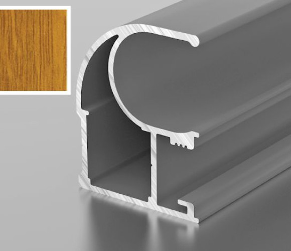 Престиж Проф. Ручка Открытый  (Дуб)  L-2700 KF1-08