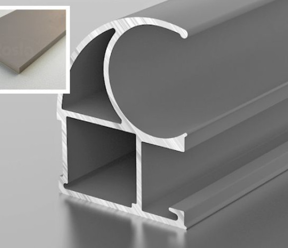 ЭКСТРА Проф. Ручка Открытый  (Шампань глянец)  L-2700 LK1-18