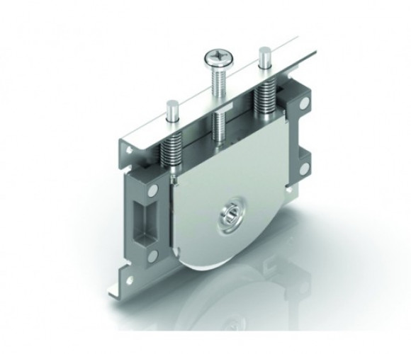 Механизм раздвижных дверей Lucido LC 75 AY (L-1153-1), ролик(2 шт) и стопор (2 шт)